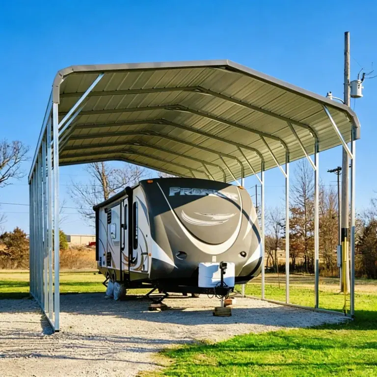 Free Bird Tall & Economical RV Cover by Metal America